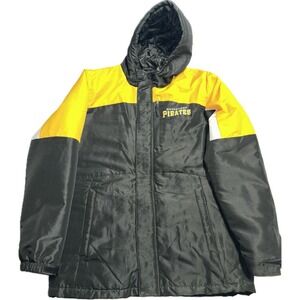 Vintage Genuine Merchandise Black Yellow Men's M Pittsburgh Pirates Jacket‎ MLB